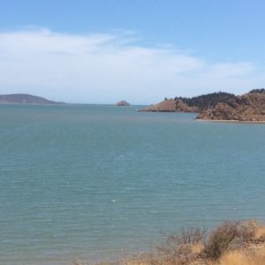 Near Guaymas. first look at the ocean.