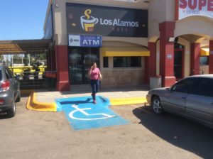 The Los Alamos Cafe. Wheel chair accessible