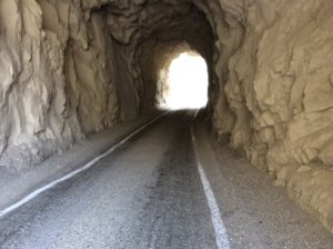 Getting into the inner gorge of the Rio Santa. There may be 50 to 100 tunnels over about 50 miles