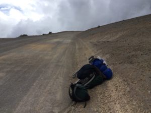 Cycling at nearly 16,000 feet.