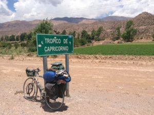 Major milestone here. The Tropic of Cancer was near Mazatlan, Mexico. The remaining distance to Tierra Del Fuego will be comparable to going from Mazatlan to Prince Rupert, British Columbia. 