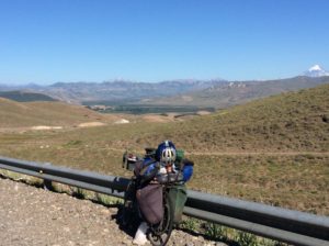 View looking into Junín and where greenery is seen for the first time since Salta.